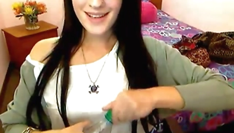 Pregnant Emo teen 18+ On Webcam